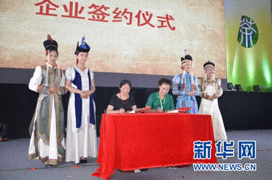 赵李桥茶厂携手湖北7家茶企赴内蒙古推介青砖茶
