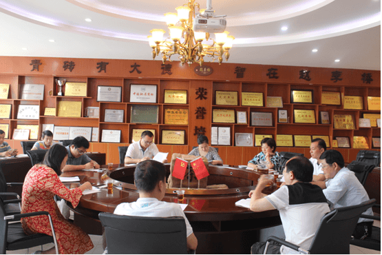 湖北省赵李桥茶厂有限责任公司 2017年年中总结及下半年工作计划会议圆满召开