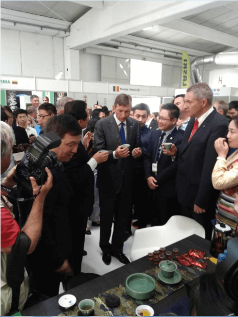 赵李桥茶厂受邀参加第55届国际农业食品博览会