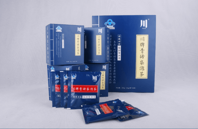 湖北省赵李桥茶厂全新力作：“川”牌青砖袋泡保健茶新品上市
